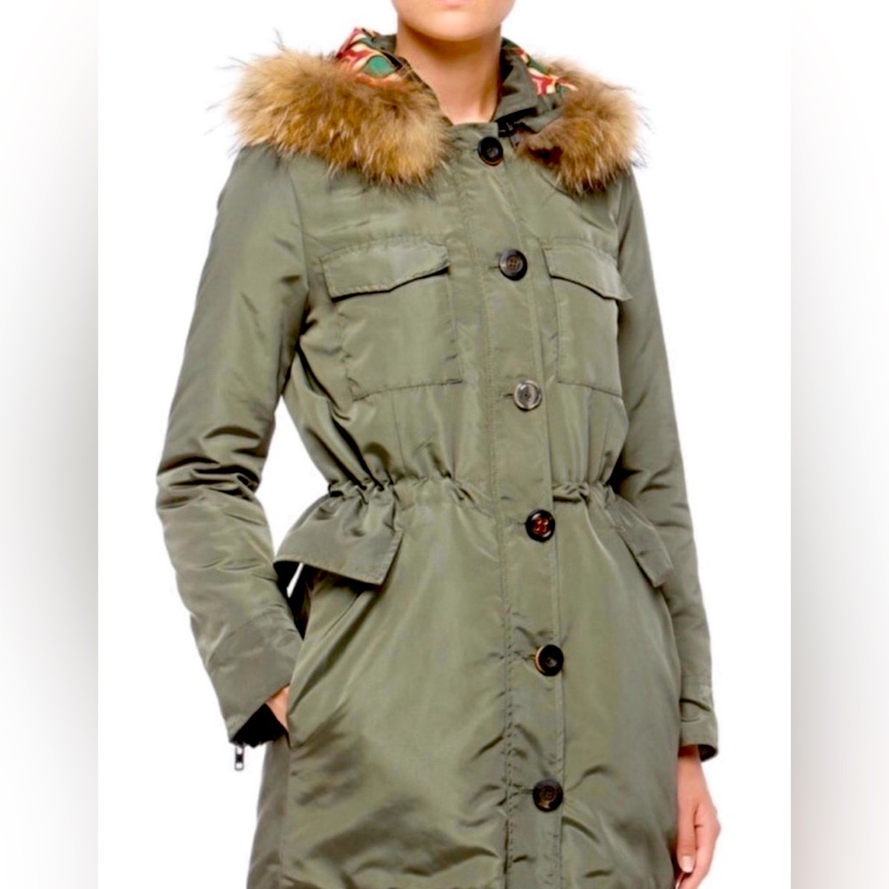 Maliparmi jacket in Olive green